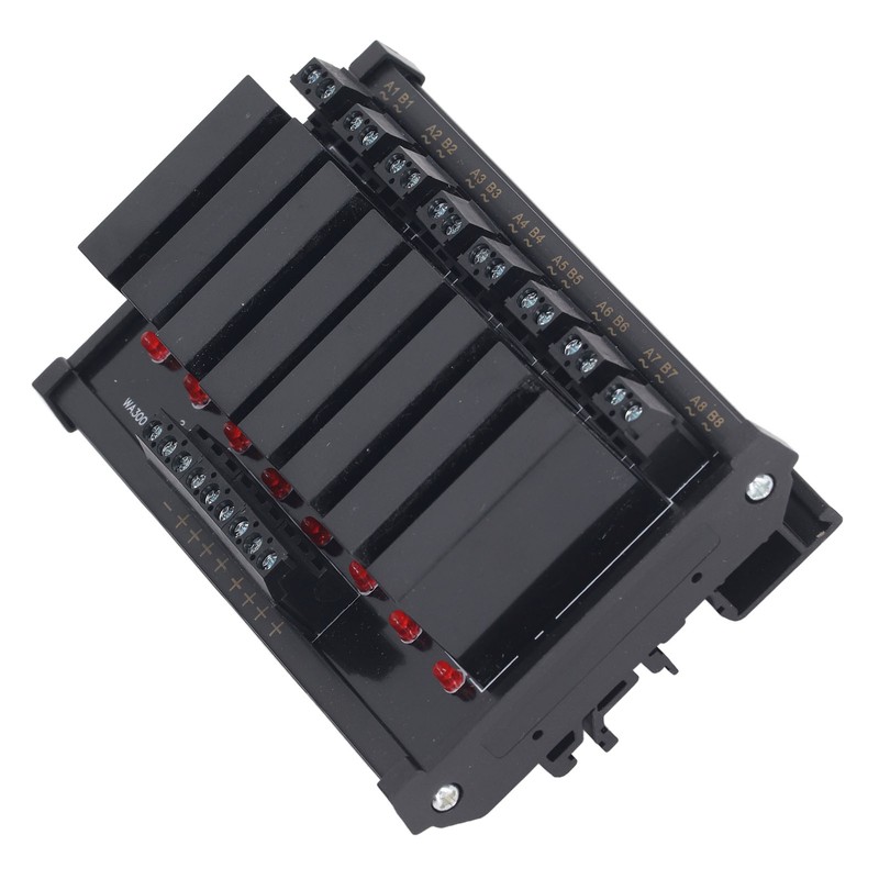 Solid State Relay Module DIN Rail Installation 8 Channel Solid
