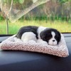 Actived Carbon Dog Plush Toy Odor Removal Air Purification Sleeping
