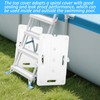 2 PCS Swimming Pool Ladder Weights with 12 Adjustable Straps,
