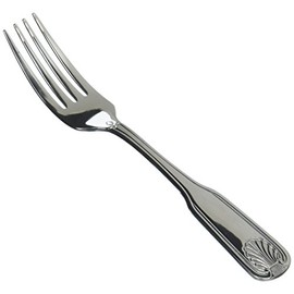 Winco St 12-Piece Toulouse Dinner Fork Set, 18-0 Extra Heavy Weight Stainless Steel, Silver