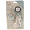 Loveria Rotary Cutter Fabric and Paper, 45 mm Stainless Steel,