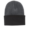 Port & Company Knit Cap 20F Black