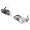 Pair Front Turn Signal Light Plastic 204360F Fit for Piaggio