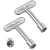 2 Pack 3/8''Hydrant Key, Upgrade Water Key for P1300-PART-13-KEY, Hydrant