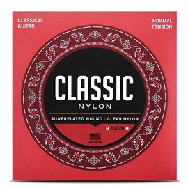 Guitar Strings Classical Guitar - Student Nylon Classical Guitar Strings - Guitar Strings Classical Guitar - EJ27N - Normal Tension - Pack of 1