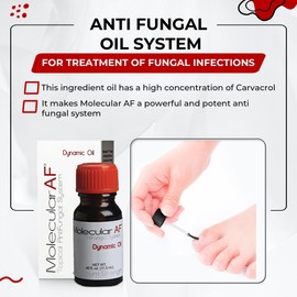 Anti fungal oil system for nail, toes, feet, fingers, skin | contains 7 natural oils including tea tree oil