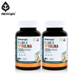 Enget Origin Balance Spirulina 1100 / 엔젯오리진  밸런스 스피루리나 1100 X 2통 (120캡슐/1일 2캡슐/2개월분)