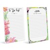 Inkdotpot Pack Of 2 Daily Planner List Undated Notepads, Memo