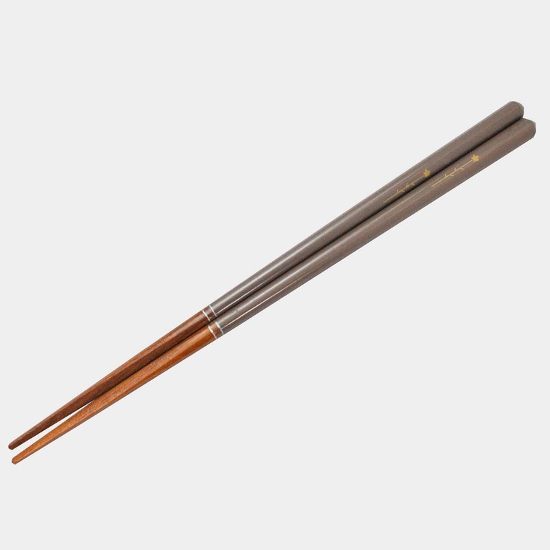 Ishida 13194 Dishwasher Safe Chopsticks, Tip/Octagonal, Smoky Flowers, 9.1 inches