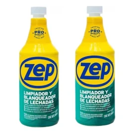 Zep 2pz Zep Limpiador Blanqueador Juntas Lechadas Azulejos 946ml