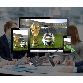 MyGica USB TV Tuner PT682C for Watching ATSC Digital TV Anywhere You go with Type-C Connector on Android Mobile or Pad (USB Type-C)