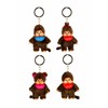 Monchhichi Classic Plush Keychain - Super Soft Collectible