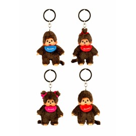 Monchhichi Classic Plush Keychain - Super Soft Collectible