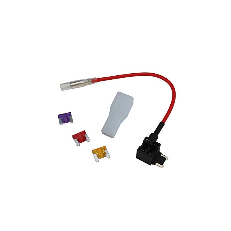Low Profile Fuse Power Removal Cable 3A, 5A, 10A, Fuse