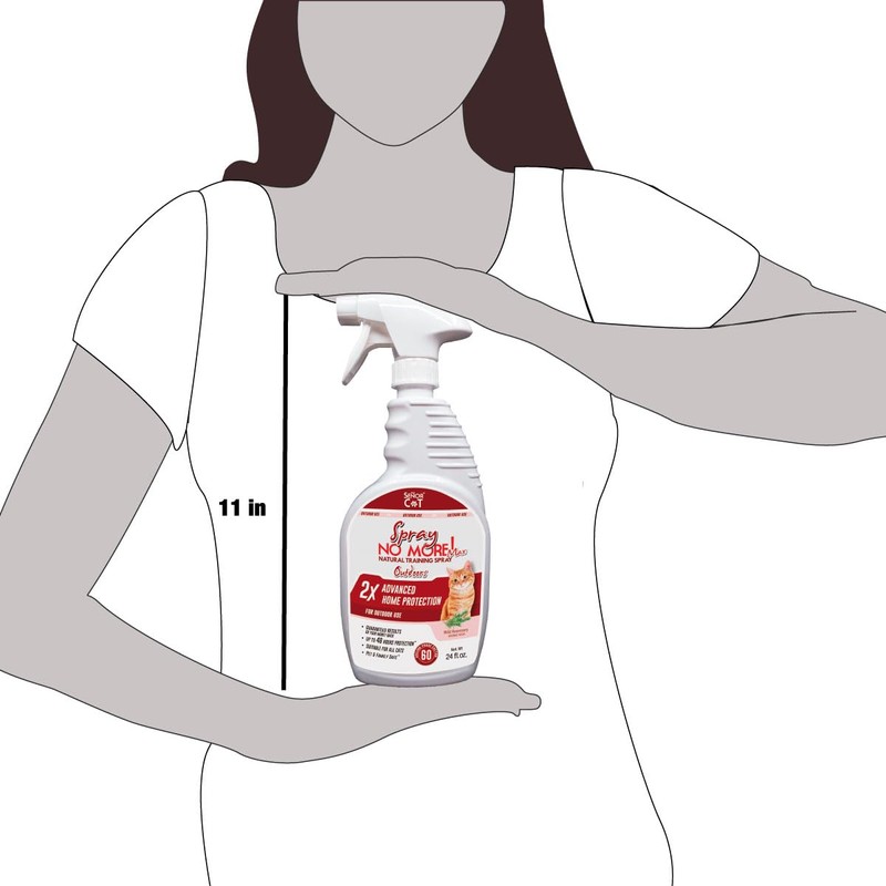 Señor Cat™ Spray No More! MAX 2X. Extra Strength Cat