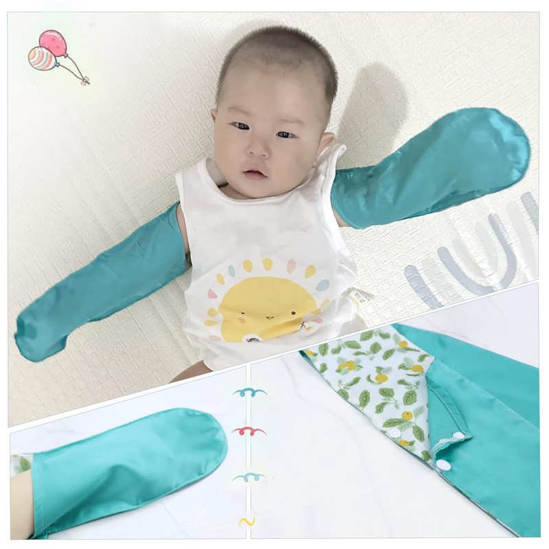 welsoon Eczema Mitten Scratch Sleeves for Babies with Eczema or