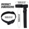 2 Pack Luggage Straps for Suitcases Adjustable Belt Luggage Connector