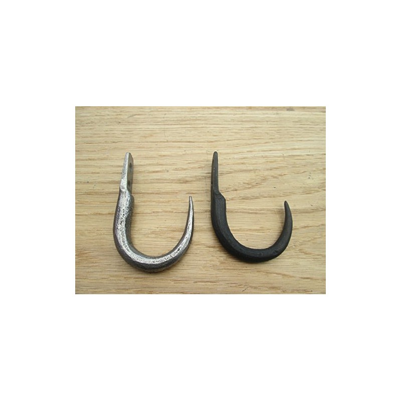 IRONMONGERY WORLD® Hand Forged Blacksmith Vintage Wrought Iron Kitchen Meat