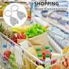 TNSLAND 2 Pcs Shopping Cart Token Car Key Chain Shopping