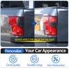 Tail Light Trim Film Compatible with Nissan Titan 2016-2023, Rear