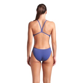 ARENA Women's Standard Performance Solid Team Challenge Swimsuit, Future Dusk/Water