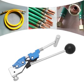 Center Punch Clamp, Hose Clamp Banding Tool, Hand Punch Clamp Tool, Hand Tool to Be Used With 0.37-0.63in Wide 0.03in thickness Center Punch Style Clamps