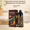 Hair Dye Shampoo 3 in 1, Long-Lasting Gray Hair Coverage,