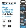 Evercare Mega Large Surface Roller Refill 50 Sheets (6 Pack)