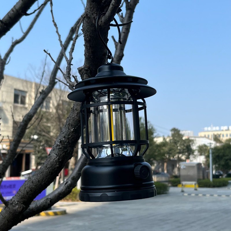 Outdoor Camping Light Campsite Lantern USB Rechargeable Night Light Emergency