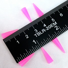 High Temp Masking Supply .062" x .187" STP101 Silicone Rubber Plugs - 50 Pack - Tapered Stoppers for Powder Coating, Painting, Ceramic Coating, Sealing Holes - Non-Toxic, Flexible, Reusable