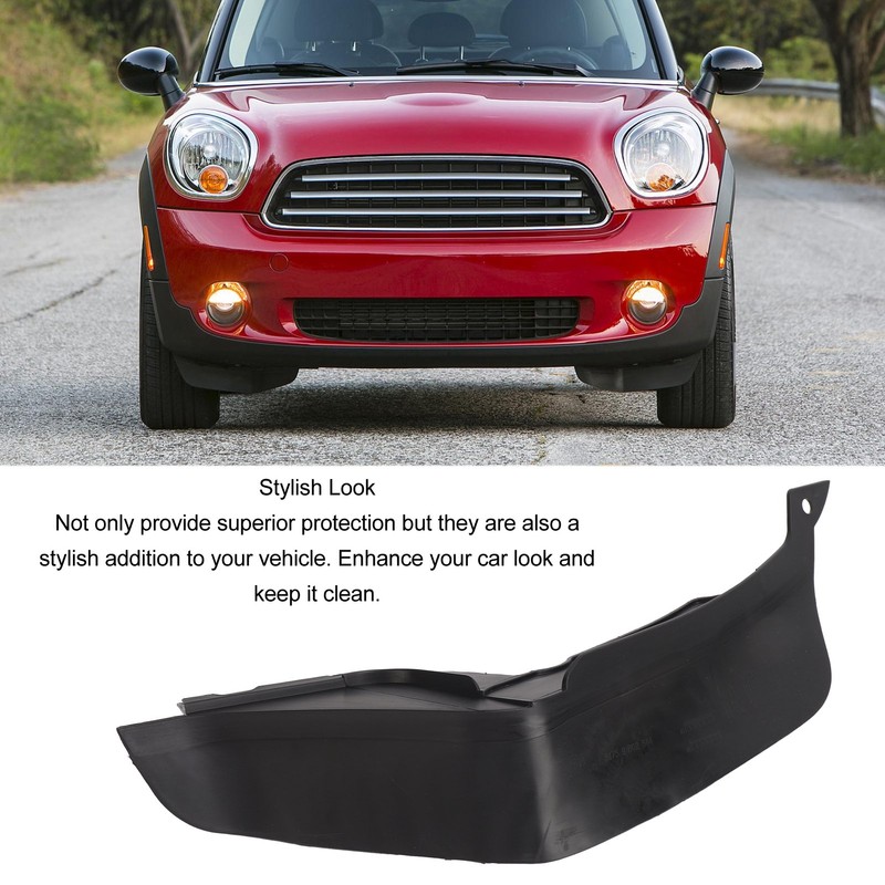 Front Bumper Splash Guard Protective Sturdy Stylish Look Mud Flap