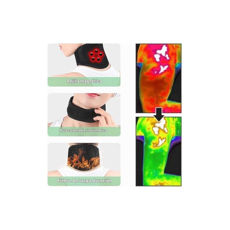 Soporte magnético para el cuello, soporte suave para el cuello