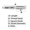 Aceteel M24 X 2.0 Metric Hand Tap, Right Hand M24