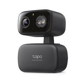 Tapo 2K 3MP Pan/Tilt Indoor/Outdoor Security Camera, Free Person/Baby Cry Detect & Motion Track, 360° Pan, Color Night Vision, SD/Cloud Storage, Works w/Alexa & Google Home, HybridCam 360, Black