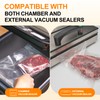 Wevac Lite Vacuum Sealer Rolls Bags, 2 Packs 20 x