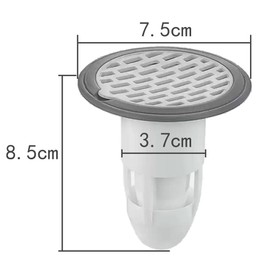 排水口カバー 防臭キャップ 2個セット 下水道消臭カバー 洗面台 バスルーム 浴室キッチン 浴室用排水用皿 地漏 ブロッキング防止 下水道消臭 浴室 ヘアーストッパー ヘアーキャッチ 流し部品