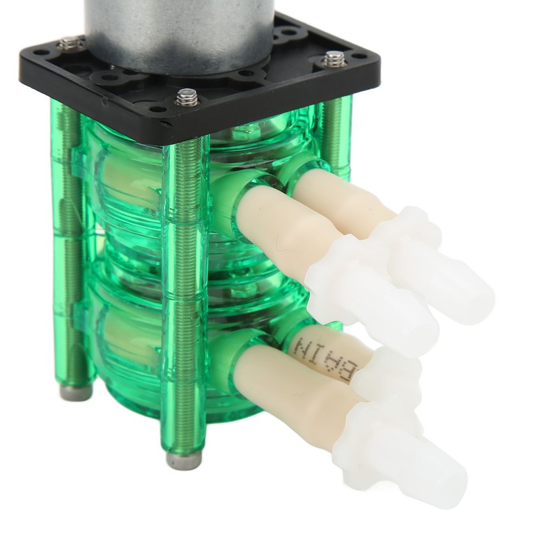 Dual Head High Flow Corrosion Resistant Peristaltic Pump Liquid Dosing