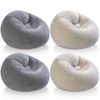 Realspring Inflatable Bean Bag Chair for Adults Blow up Chair