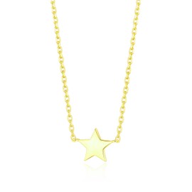 Philip Jones Gold Plated Star Necklace