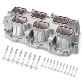 Upgraded Full Aluminum Engine Lower Intake Manifold with Gasket and Bolts Compatible with Jeep Dodge Chrysler Ram Cherokee Wrangler Journey Grand Caravan Durango Charger Challenger ProMaster 3.6L V6