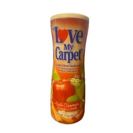 Love My Carpet Carpet & Room Deodorizer, Apple Cinnamon, 17 oz (Pack of 2)