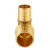 EFIELD PEX 1"X 3/4" REDUCING ELBOW BRASS BARB CRIMP FITTINGS