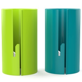 YAMXIN Wrapping Paper Cutter (2-Pack), Sliding Gift Wrap Cutter, Easy Slide Wrapping Paper Cutter Tool Tube, Christmas Gift Wrapping Paper Roll Cutter, Easy To Cut Wrapping Paper Rolls