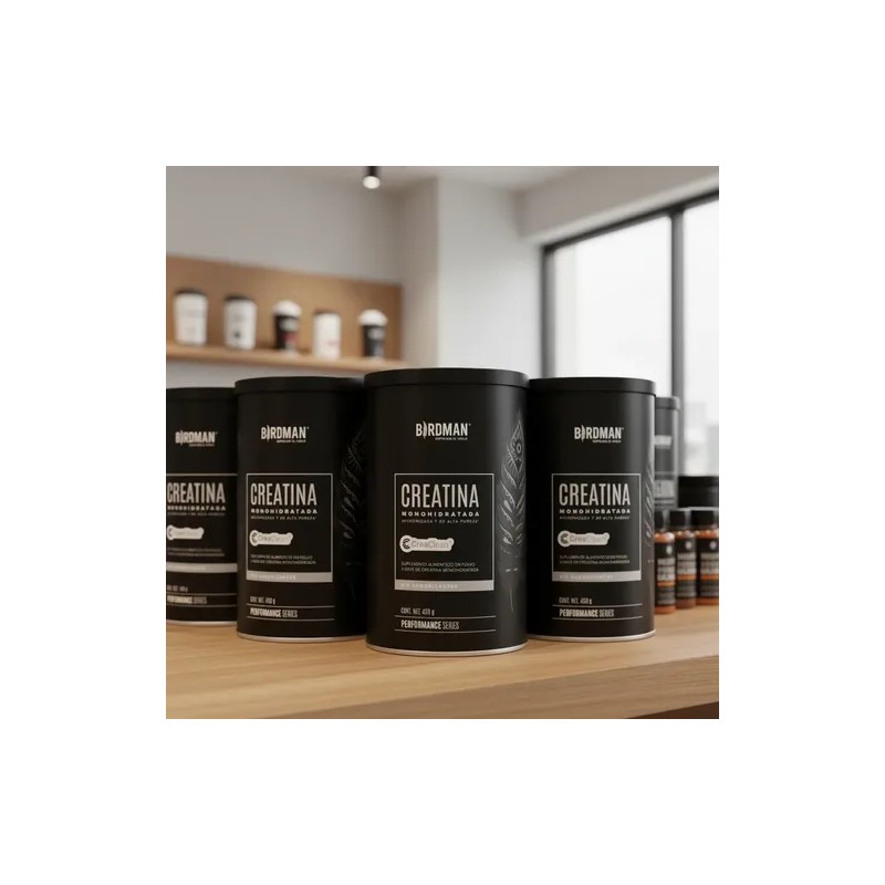 Birdman Creatina Monohidratada En Polvo 450gr 100 Original