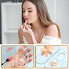 Transparentes make up palette, faltbares make up mischpalette für Make-up/Nailart