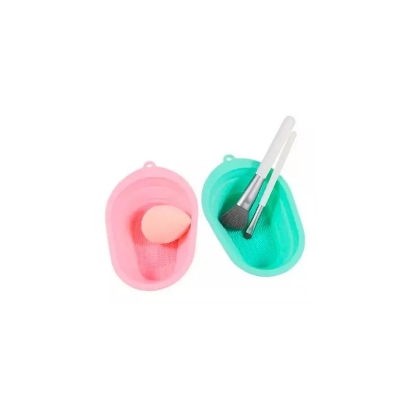 CUPRISHDIKALUR STORE Limpiador Plegable Brochas Maquillaje Limpieza Tapete