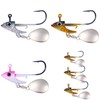 SCGEHA Sea Bass Lure, Flounder, Jig Head, Root Fish, For
