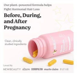 Hairtamin Mom Cpsulas Multivitamnicas Prenatales Y Posnata Sin Sabor                                                                                  