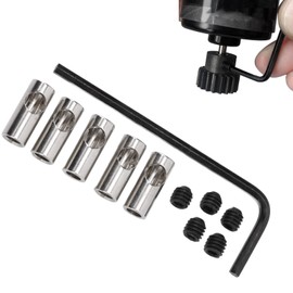 KIMISS RC Shaft Adapter, to 5mm Pinion Reducer Sleeve Axle Motor 3.17mm Change Over for Converting