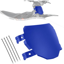 BAOUFF Front Number Plate for Ebike,8.78″*6.69″Dirt Bike Plate Replacement for Surron Light Bee X and S/X160/X260/Talaria Sting R/MX3/MX4/Pro SS Blue